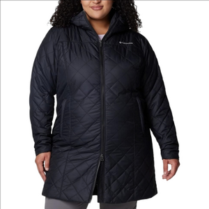 Columbia Soft Black Fleece Jacket Plus Size 3X